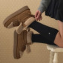 3300 벌루니 레이스업 부츠 카멜 / FLOTGA4W32