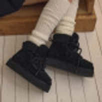 3300 벌루니 레이스업 부츠 블랙 / FLOTGA4W33