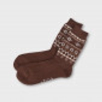 노르딕 니트 삭스 브라운 / FLOTFA3L14