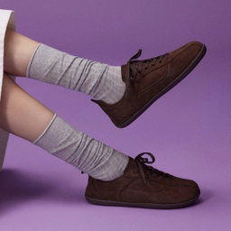 (1/30 예약발송) 툴레아 플랫 스니커즈 스웨이드 브라운 / FLOTGA1W22