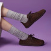 (1/30 예약발송) 툴레아 플랫 스니커즈 스웨이드 브라운 / FLOTGA1W22