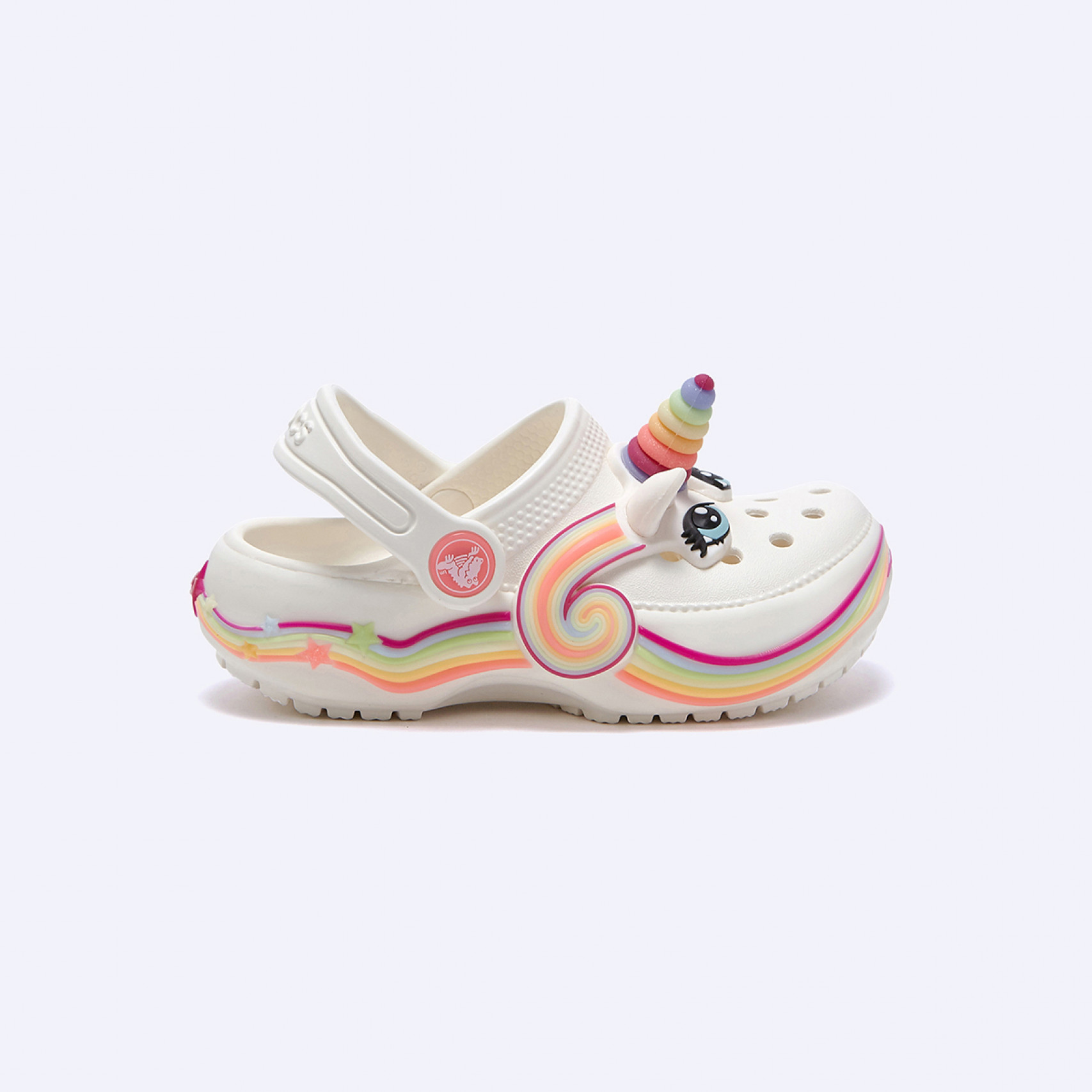 클래식 아이엠 레인보우 유니콘 클로그 토들러 / 212508-0WV