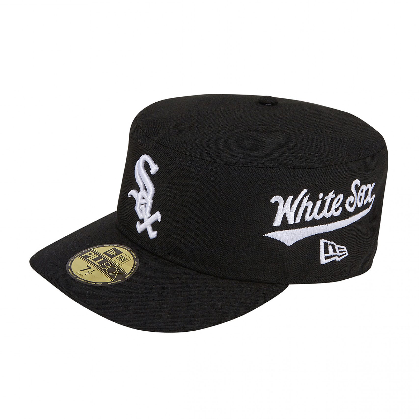MLB 시카고 화이트삭스 필박스 피티드캡 블랙 / 15131629