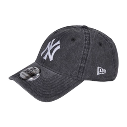 MLB 뉴욕 양키스 피그먼트 워시드 레트로 크라운 언스트럭쳐 볼캡 블랙 / 15131653